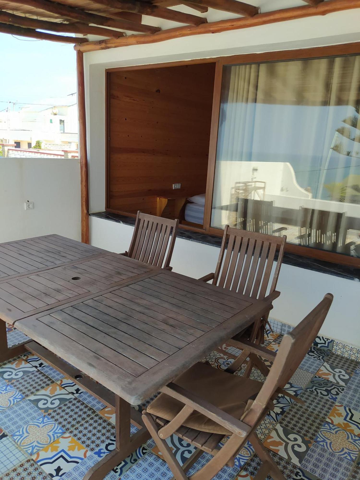 Kabano Beach Auberge Cafe Restaurant Moulay Bousselham Eksteriør bilde