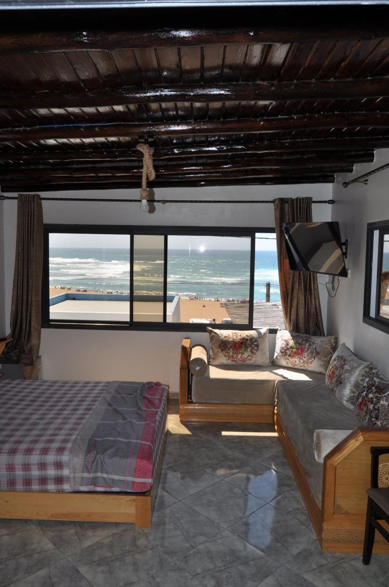 Kabano Beach Auberge Cafe Restaurant Moulay Bousselham Eksteriør bilde
